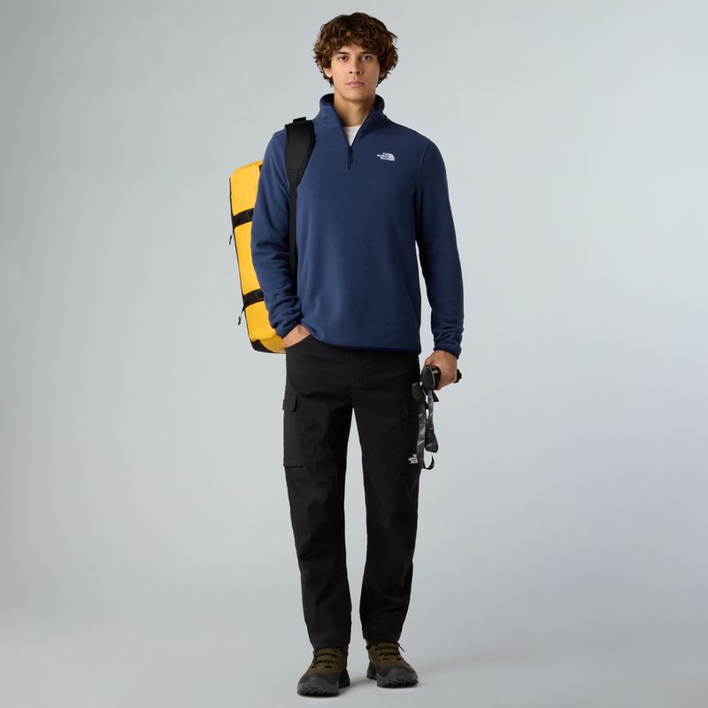 Felpa in pile da uomo The North Face Glacier Fleece 1/4 Zip summit navy 2