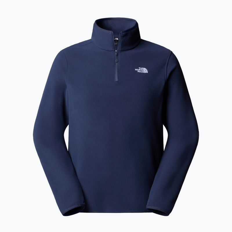 Felpa in pile da uomo The North Face Glacier Fleece 1/4 Zip summit navy 4