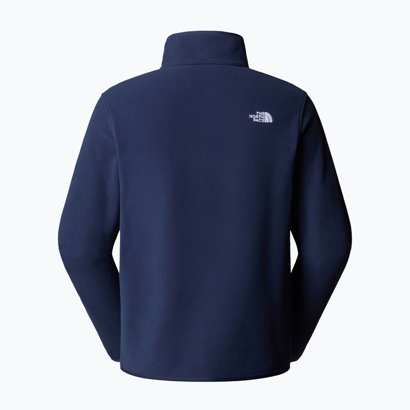 Felpa in pile da uomo The North Face Glacier Fleece 1/4 Zip summit navy 5