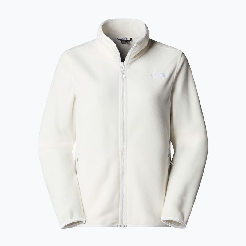Felpa in pile da donna The North Face Glacier Fleece bianco dune 5