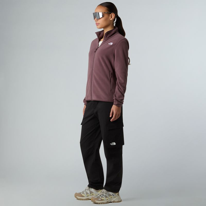 Felpa in pile da donna The North Face Glacier Fleece quarzo fulvo 2