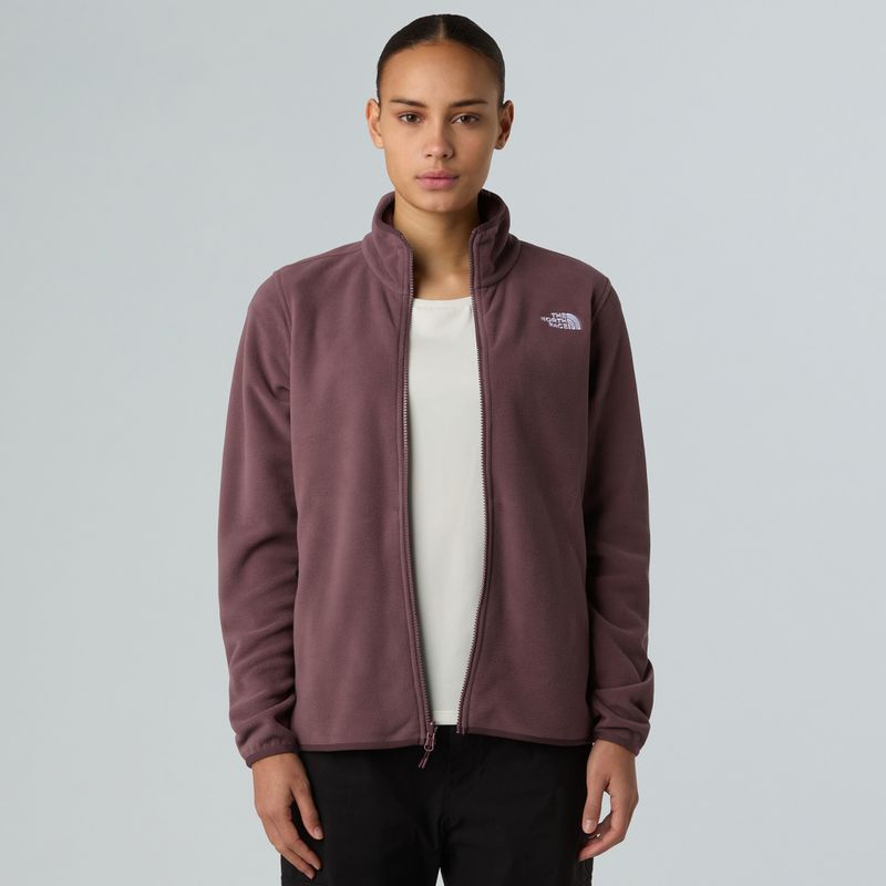 Felpa in pile da donna The North Face Glacier Fleece quarzo fulvo 4