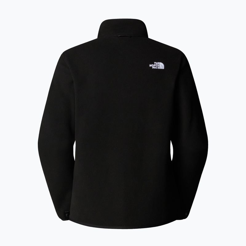 Felpa in pile da donna The North Face Glacier Fleece nero 6