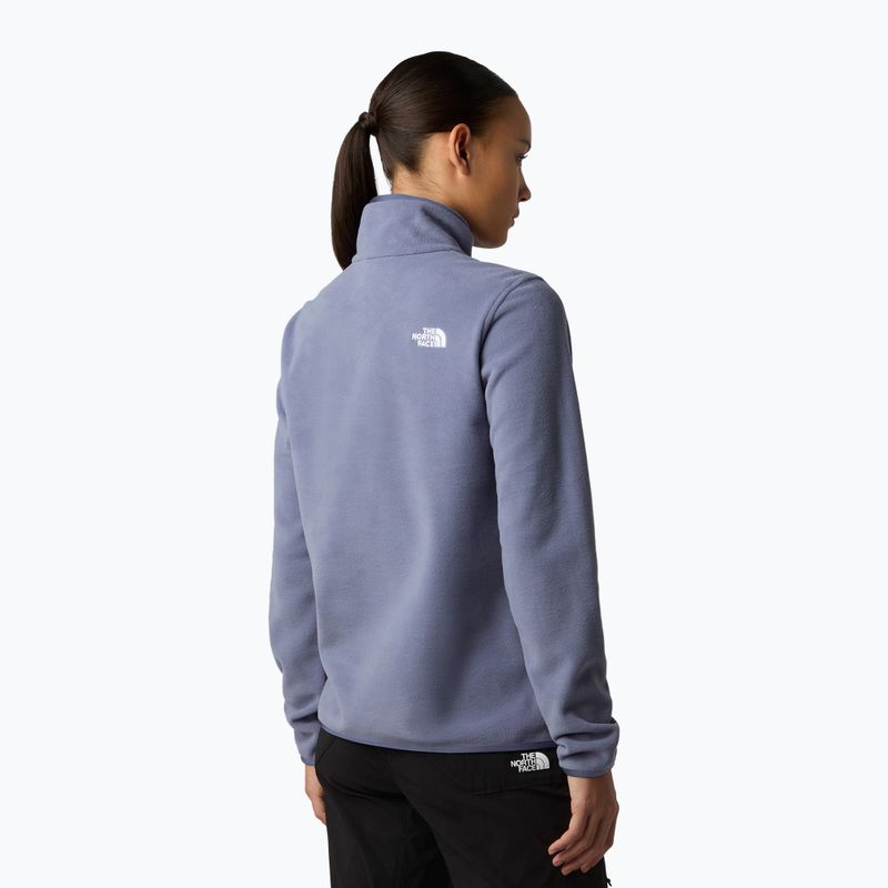 Felpa in pile da donna The North Face Glacier Fleece 1/4 Zip twilight galaxy 3
