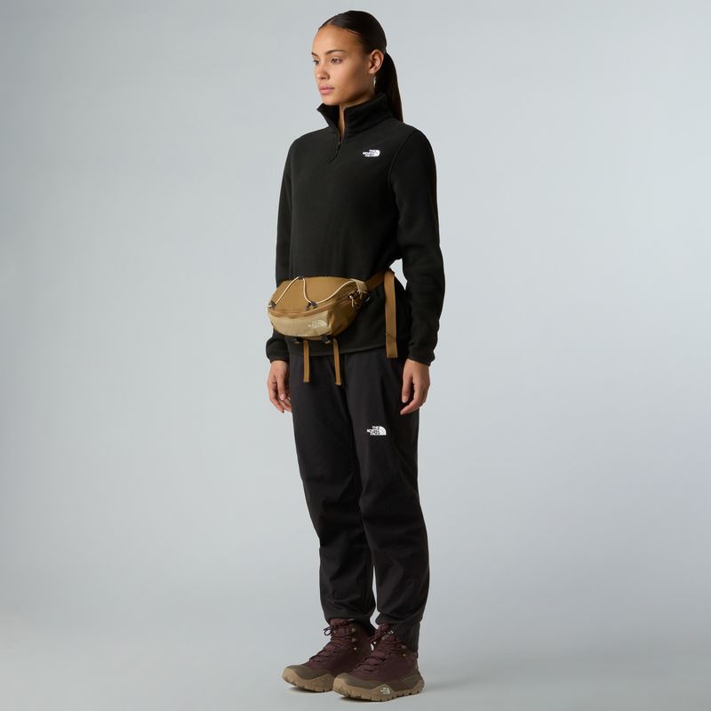 Felpa da donna in pile The North Face Glacier Fleece 1/4 Zip nero 2