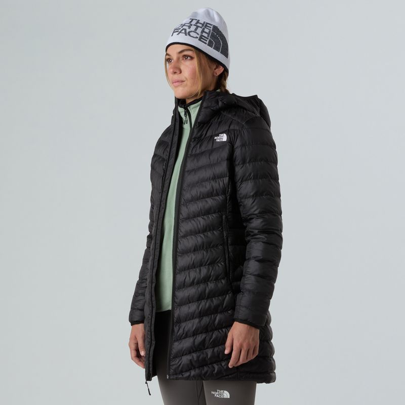 Parka nera da donna The North Face Huila Synth imbottita 4