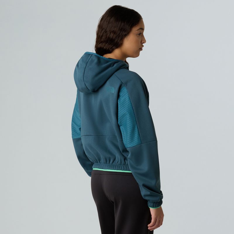 Felpa da donna The North Face Mountain Athletics Fleece Full Zip deep cypress/space 3