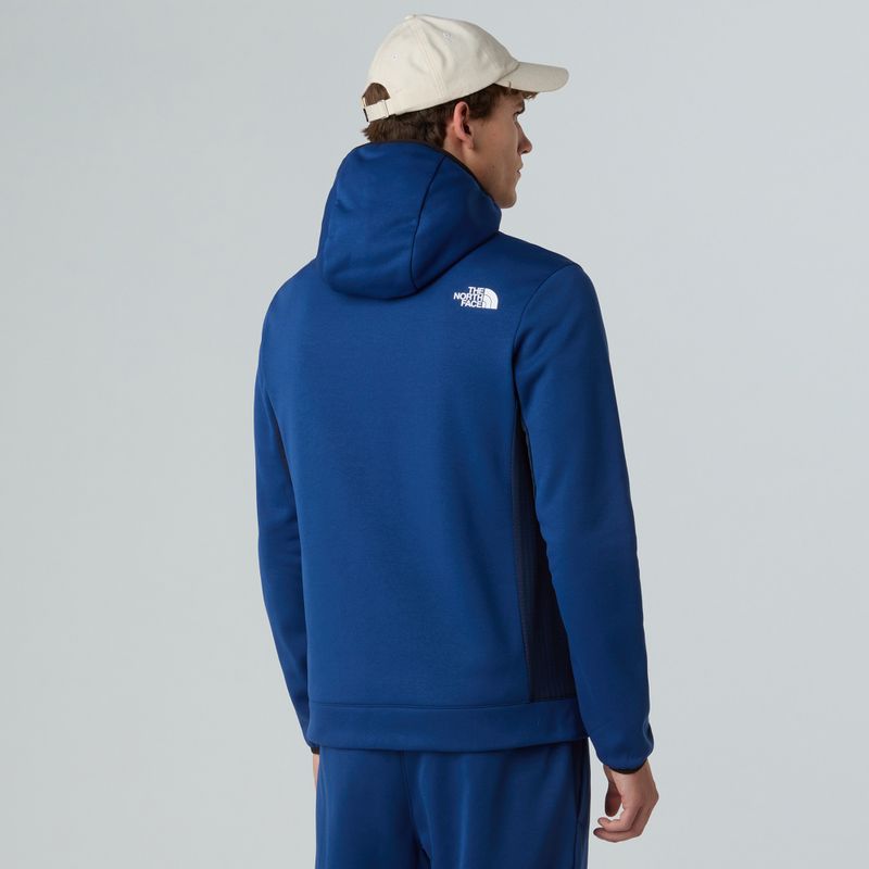 Felpa The North Face Mountain Athletics Fleece Full Zip da uomo, blu scuro/summit navy 3