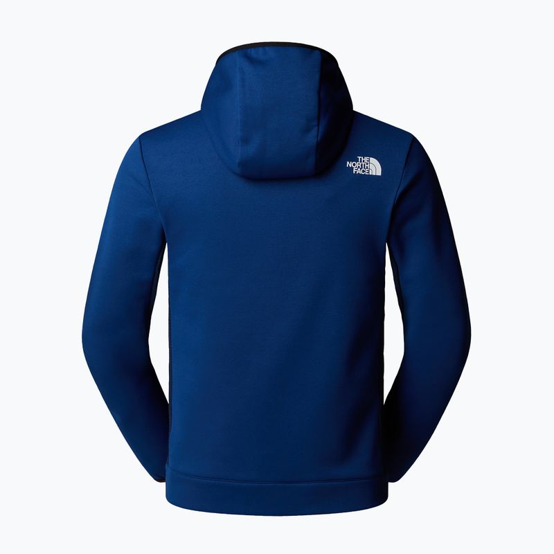 Felpa The North Face Mountain Athletics Fleece Full Zip da uomo, blu scuro/summit navy 6