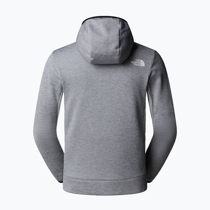 Felpa The North Face Mountain Athletics Fleece Full Zip da uomo grigio chiaro/etereo/m 6