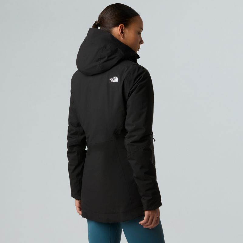 Giacca 3in1 da donna The North Face Inlux Insulated nera 3