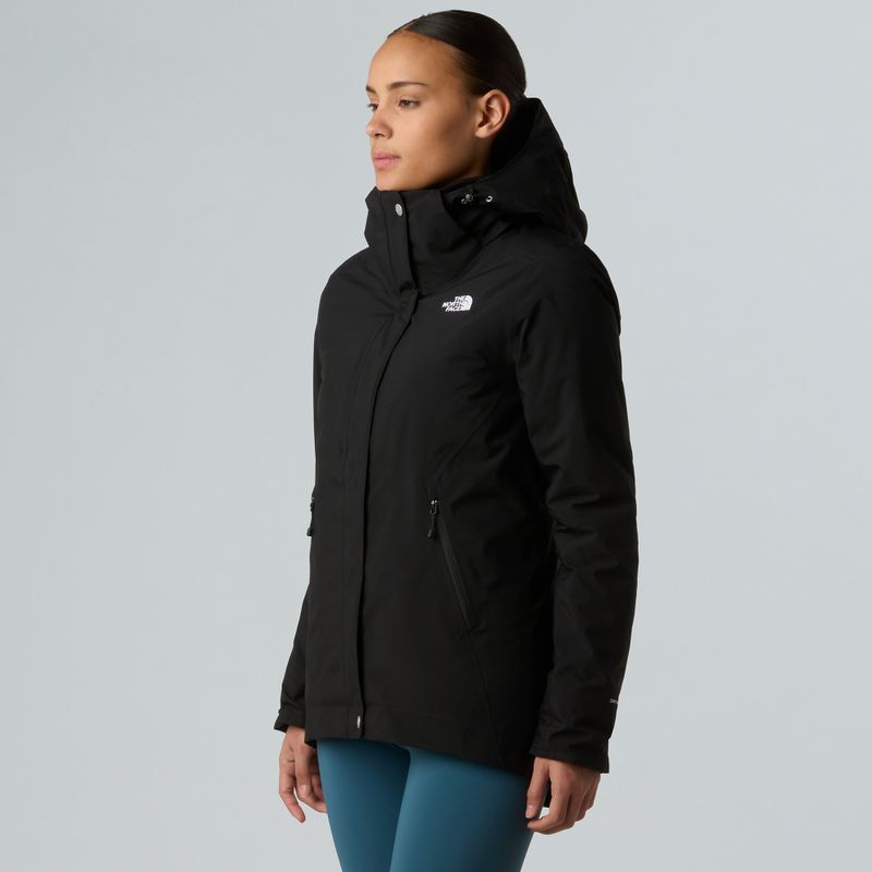Giacca 3in1 da donna The North Face Inlux Insulated nera 4