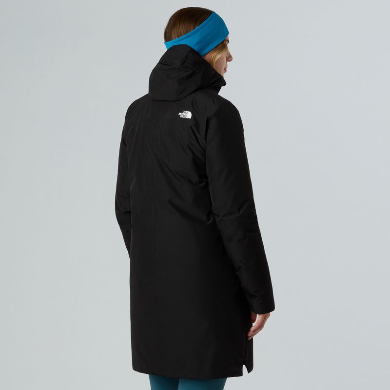 Giacca in piuma da donna The North Face Suzanne Triclimate 2.0 nera 3