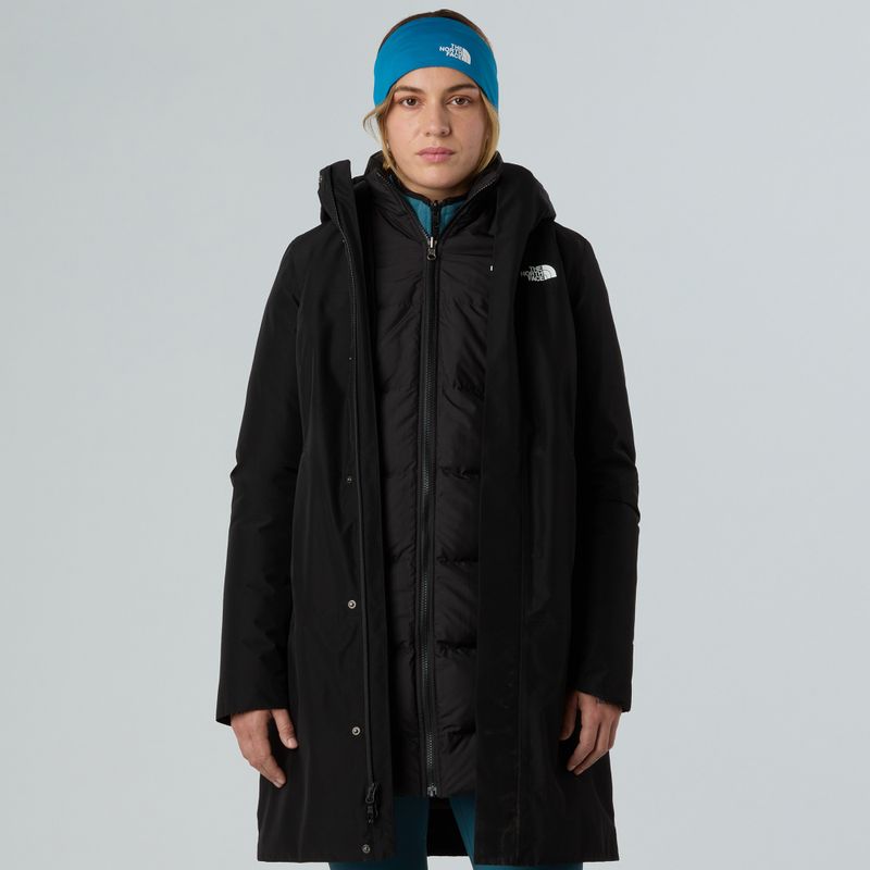 Piumino da donna The North Face Suzanne Triclimate 2.0 nero 4