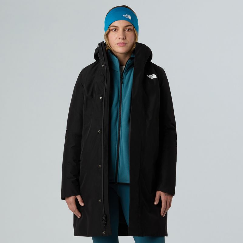 Piumino da donna The North Face Suzanne Triclimate 2.0 nero 5