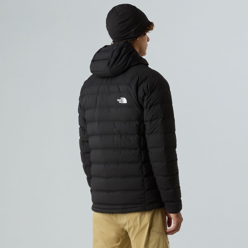 Piumino da uomo The North Face Abseil Stretch Down Hoodie black 3