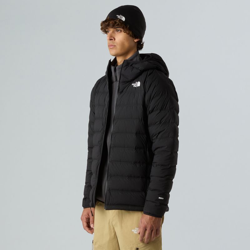 Piumino da uomo The North Face Abseil Stretch Down Hoodie black 4