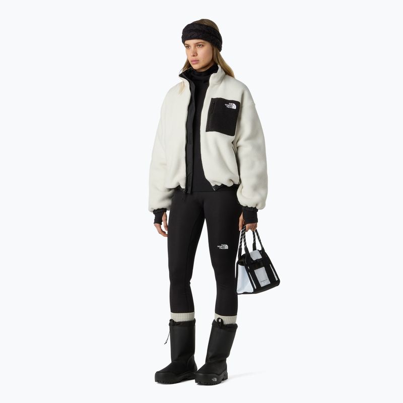 Giacca donna The North Face Yumiori Reversible nero/bianco dune 2