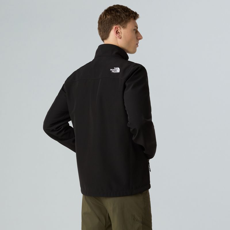 Giacca softshell da uomo The North Face Apex Bionic nera 3