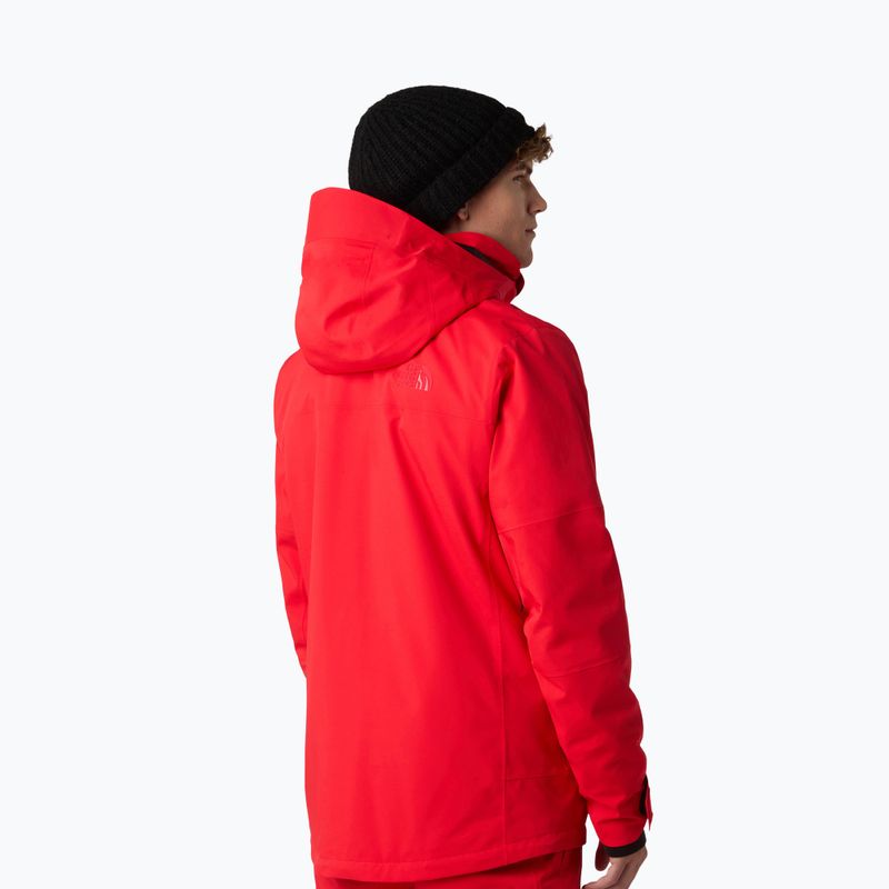 Giacca da sci da uomo The North Face Chakal elevation red/black 3