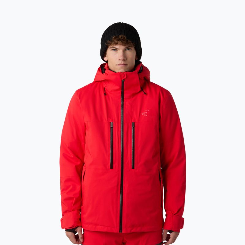 Giacca da sci da uomo The North Face Chakal elevation red/black 4