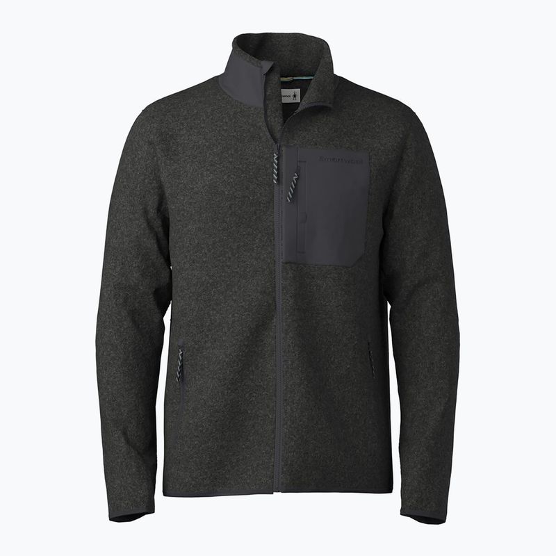 Felpa uomo Smartwool Secon Cut Fleece charcoal 3