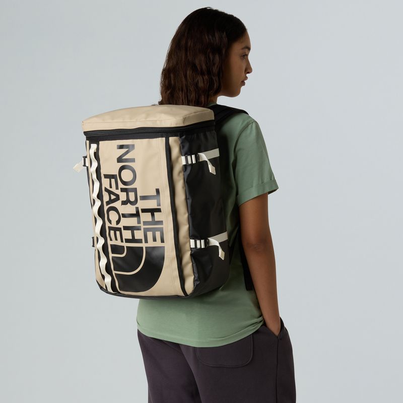Zaino urbano The North Face Base Camp Fuse Box 30 l lino/duna bianca/nero 6