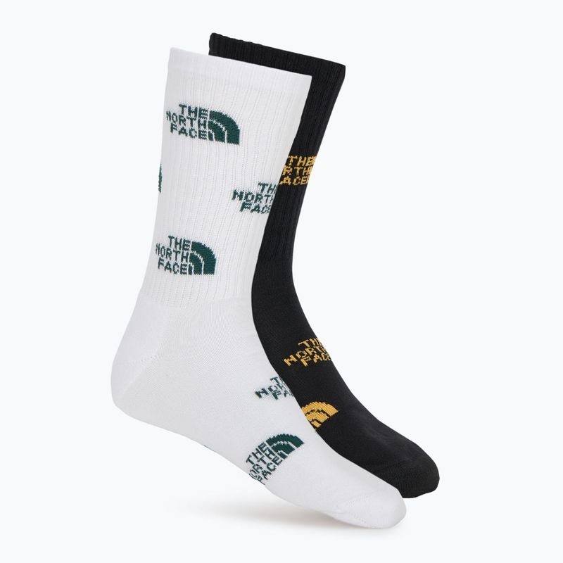 Calze The North Face Everyday Crew Logo 2 paia black/summit gold