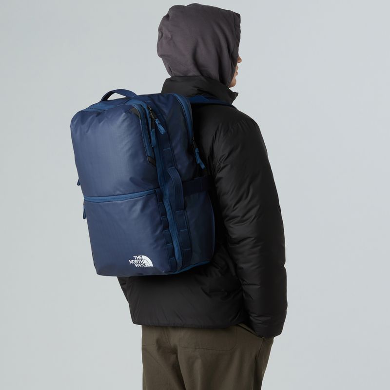 Zaino urbano da uomo The North Face Base Camp Voyager Travel 35 l shady blue/summit navy 6