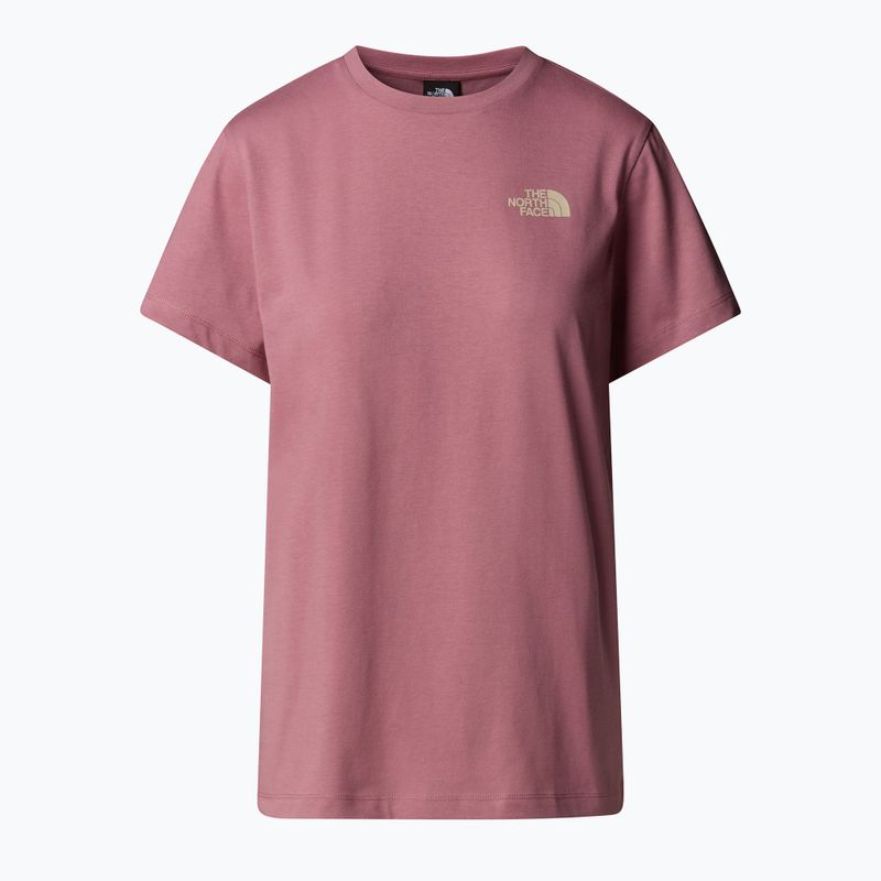 Maglietta donna The North Face Box Nse Relaxed nostalgia rose/gravel 4