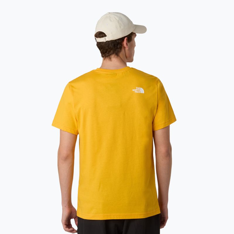 T-shirt uomo The North Face Never Stop Exploring Tee summit gold 3