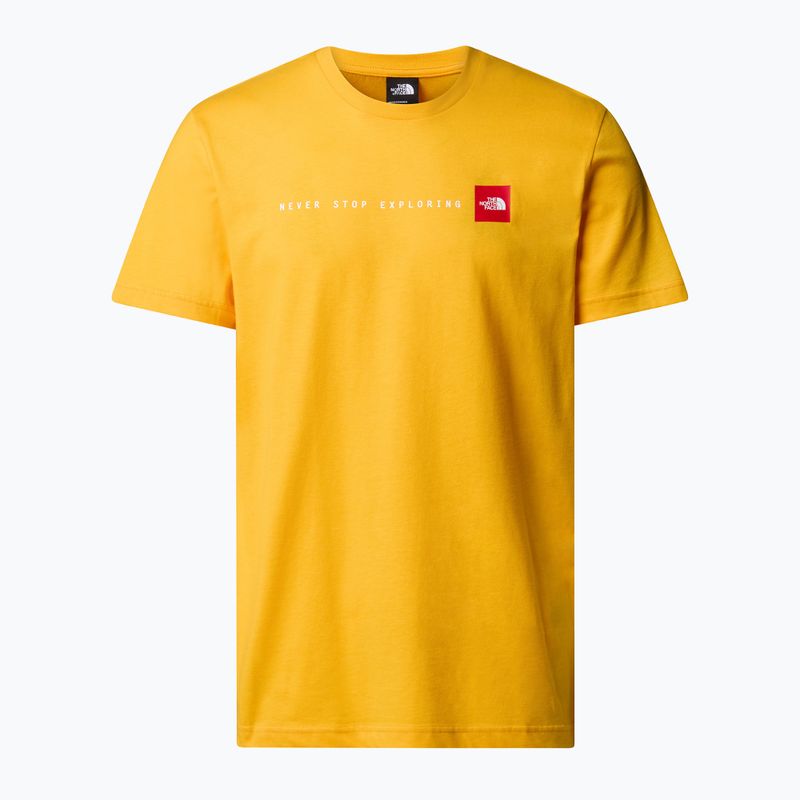 T-shirt uomo The North Face Never Stop Exploring Tee summit gold 4