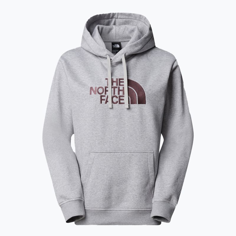 Felpa con cappuccio The North Face Drew Peak Donna grigio chiaro/tawnyquartz 4