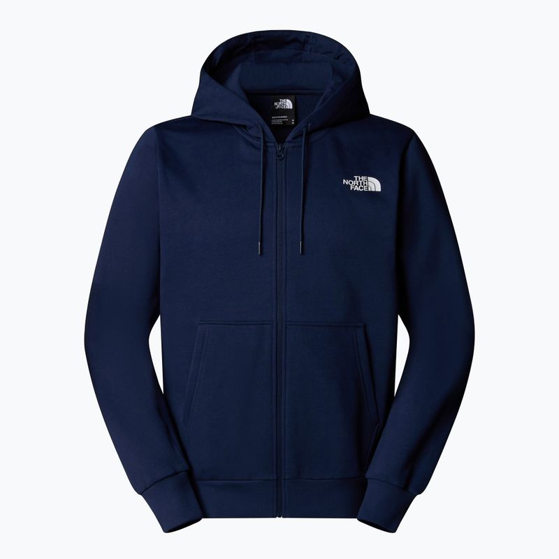 Felpa da uomo The North Face Simple Dome Full Zip Hoodie summit navy 5