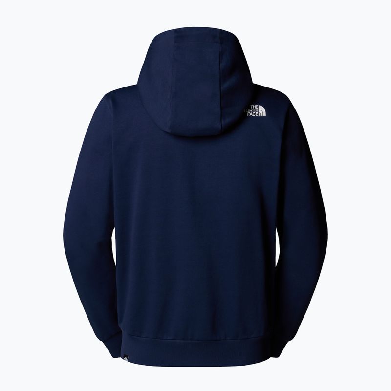 Felpa da uomo The North Face Simple Dome Full Zip Hoodie summit navy 6