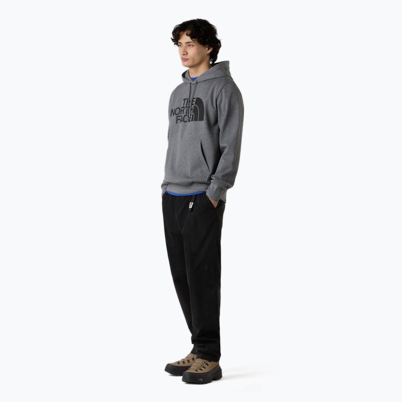 Felpa da uomo The North Face Easy Hoodie grigio erica medio 2
