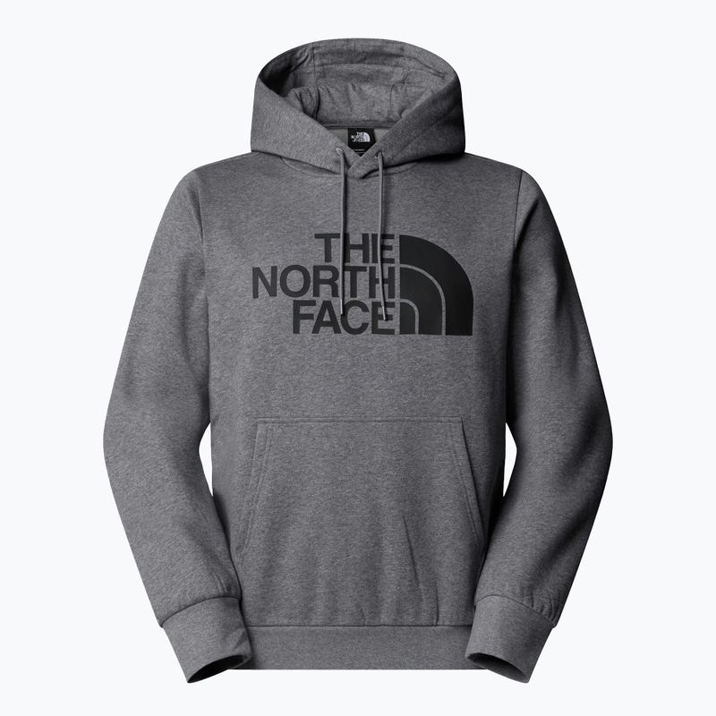 Felpa da uomo The North Face Easy Hoodie grigio erica medio 4