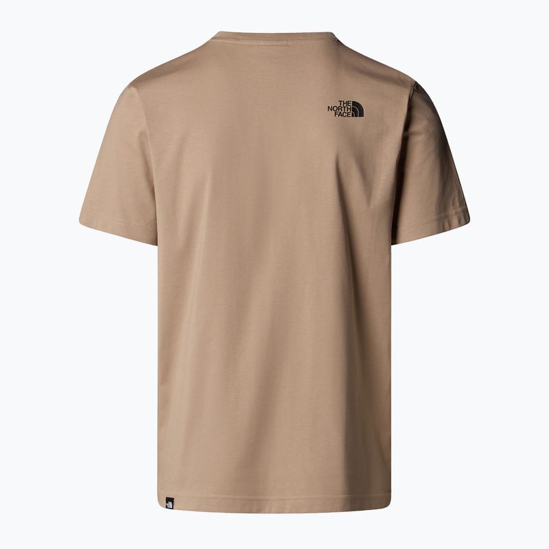 Maglietta da uomo The North Face Fine mushroom grey 2