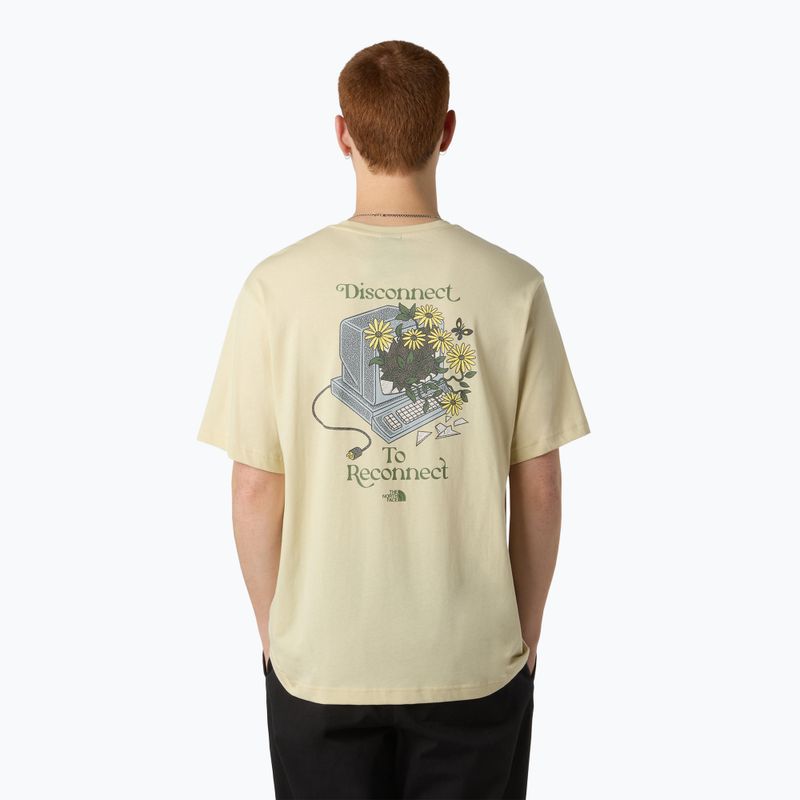 Maglietta The North Face Connected Relaxed gravel da uomo 3