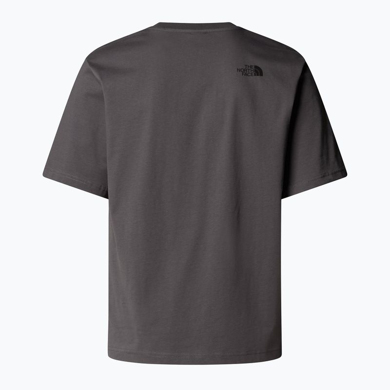 T-shirt da uomo The North Face Flower Dome Relaxed Graphic grigio antracite 5