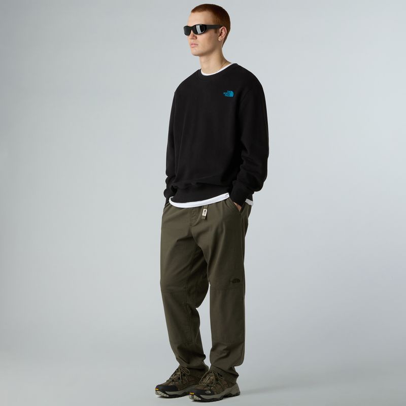 Felpa uomo The North Face NSE Slopes Relaxed Crew Graphite Black 2