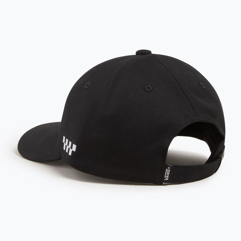 Cappellino con visiera per bambini Vans Check Side Curved Bill Jockey black 2