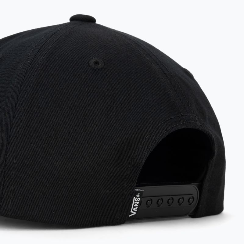 Cappellino con visiera per bambini Vans Drop V Logo Snapback black 4