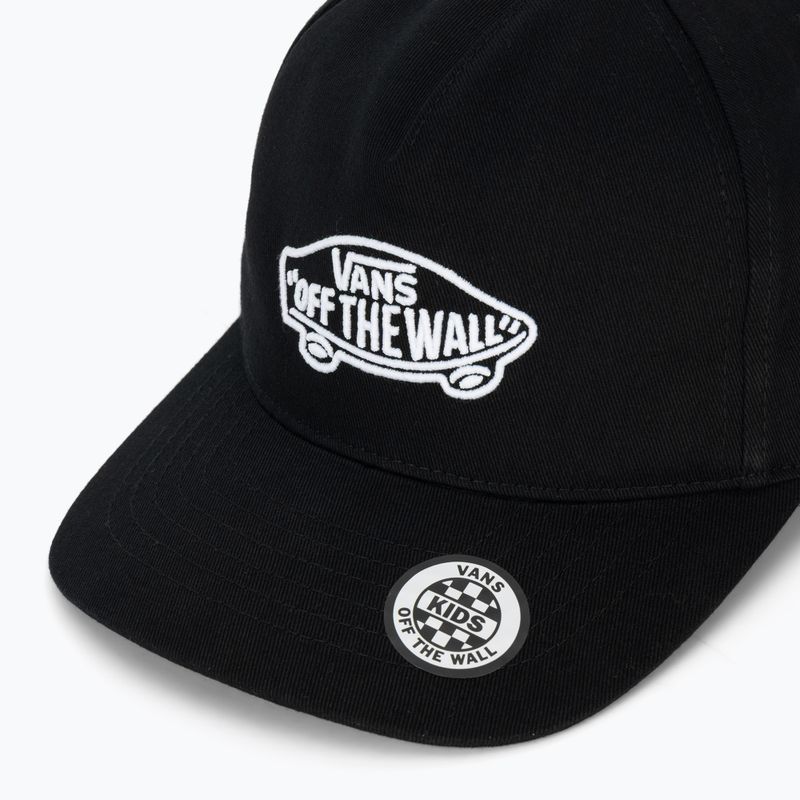 Berretto con visiera per bambini Vans Classic Snapback black 3