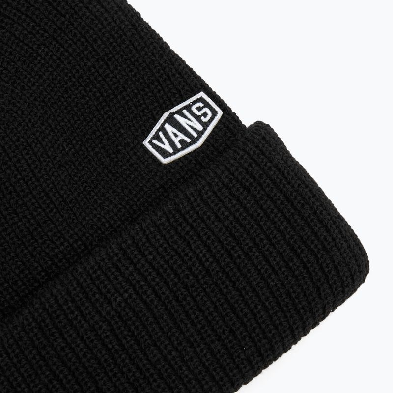Vans Hex Patch Cuff berretto invernale nero 3