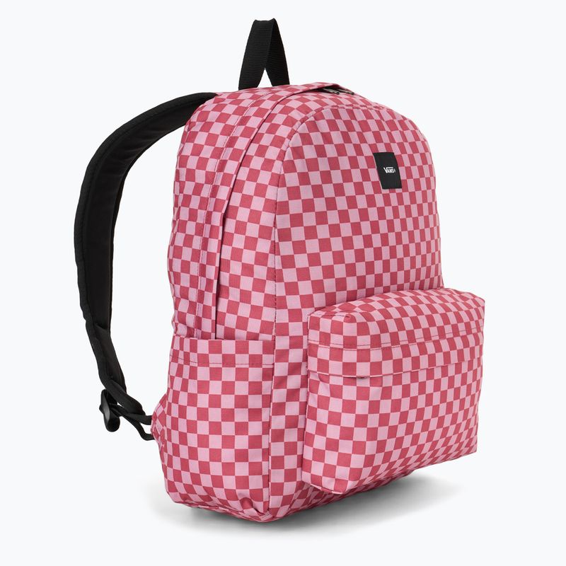 Zaino urbano Vans Old Skool Check 22 l malva 2