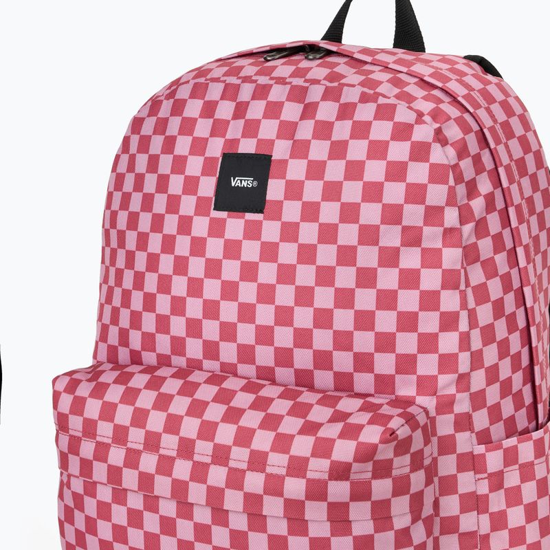 Zaino urbano Vans Old Skool Check 22 l malva 4