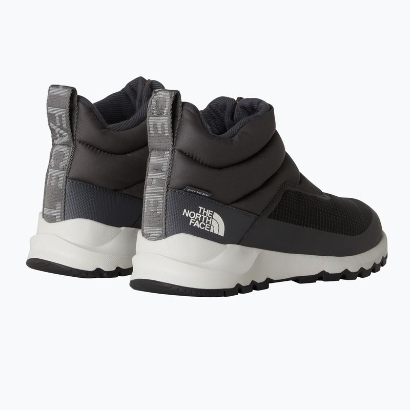 Scarponcini da donna The North Face Thermoball Progressive Zip II Wp grigio antracite/bianco cenere 3