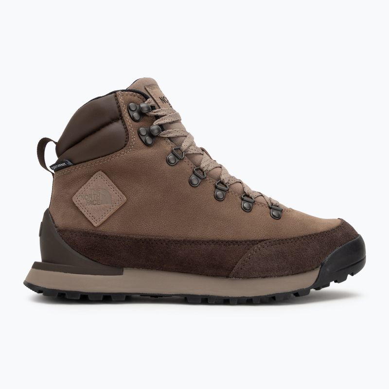 Scarpe da uomo The North Face Back To Berkeley IV Leather WP demitasse brown/garnet 2