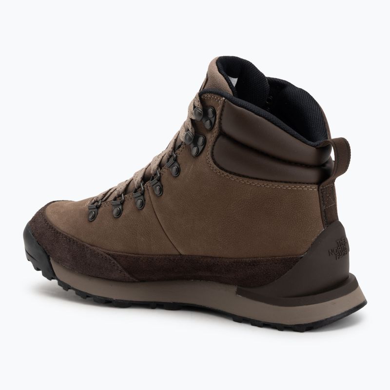 Scarpe da uomo The North Face Back To Berkeley IV Leather WP demitasse brown/garnet 3